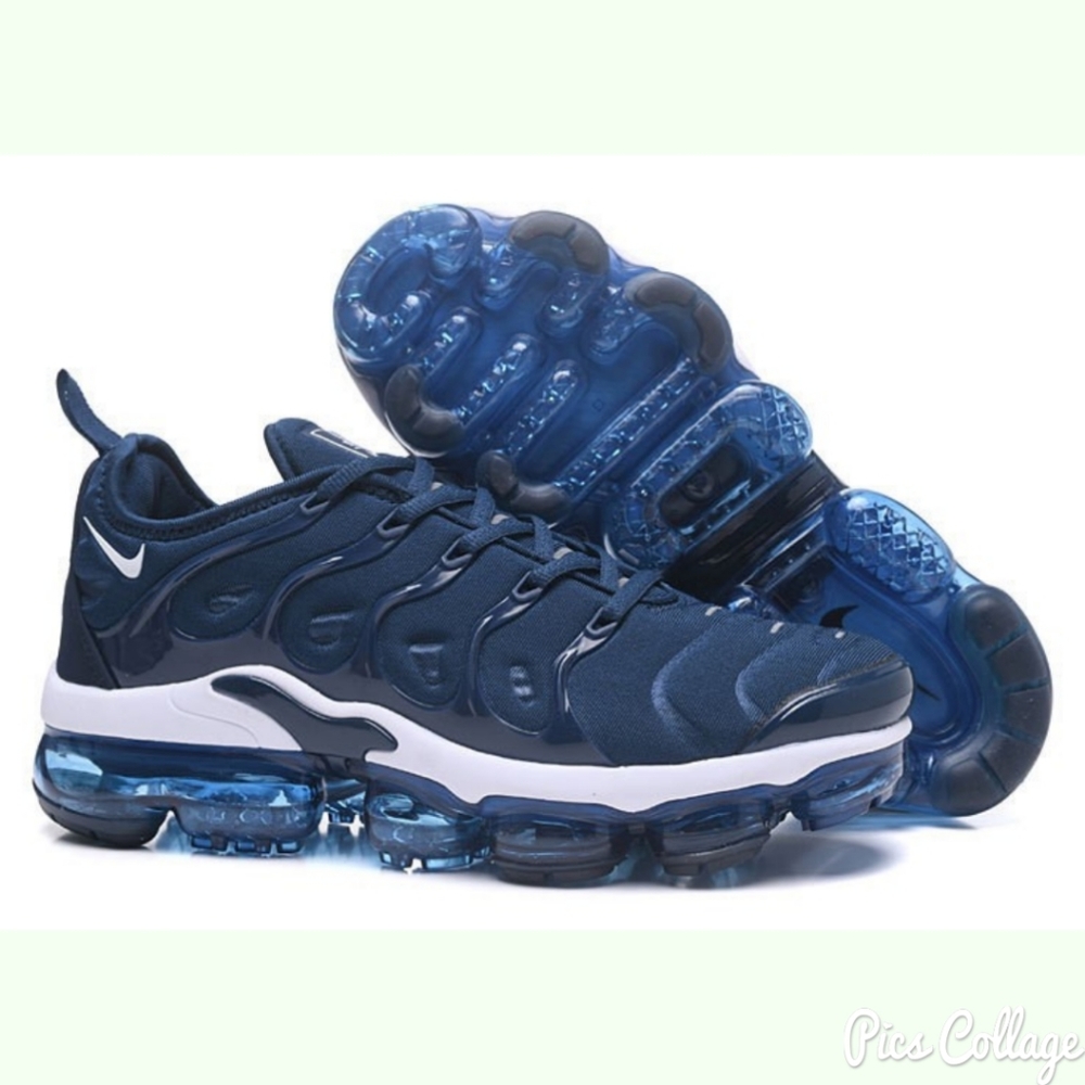 Nike air vapormax plus blue/white